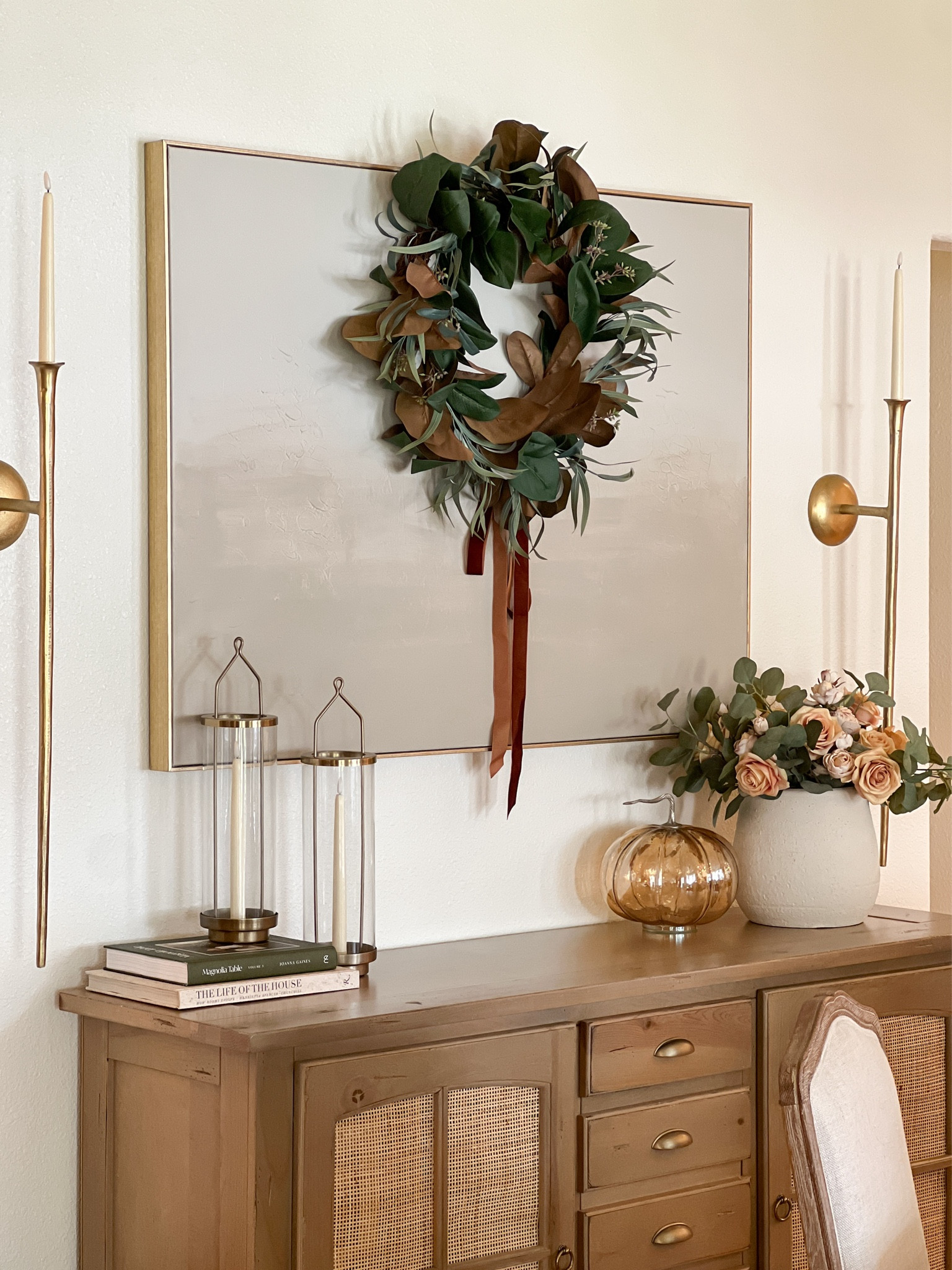 Couldn’t resist this beautiful fall magnolia wreath 🤎 #isitfallyet

#LTKFamily #LTKSeasonal #LTKHome