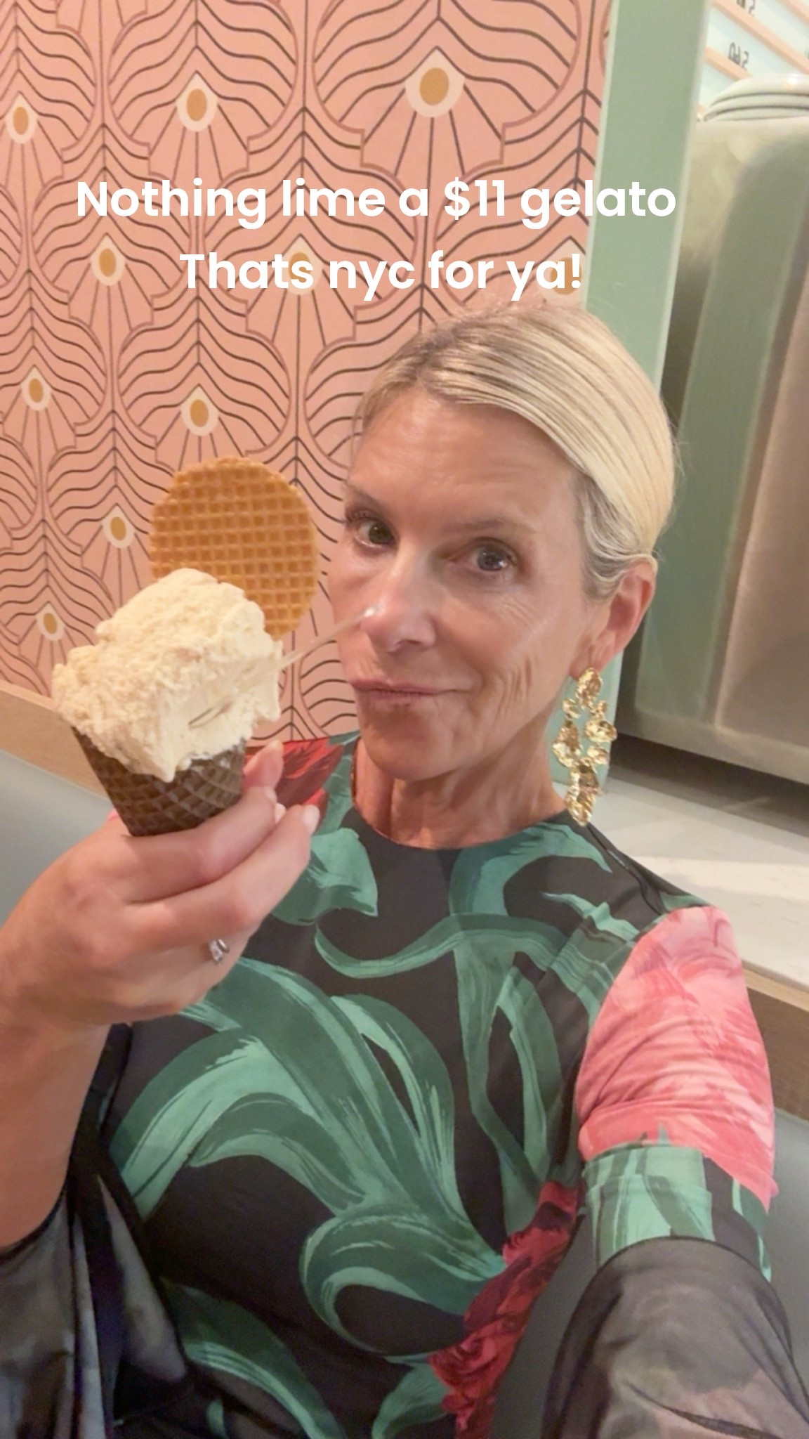 Post LTK fashion week event!  Gotta get an $11 gelato 🤩

#LTKNYFW #LTKOver40 #LTKWedding