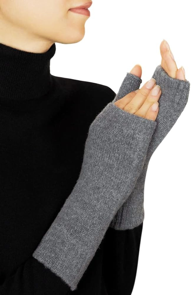 Lona Scott Womens cashmere fingerless mitts | Amazon (US)