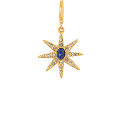 Lapis Star Clip-On Charm | Sequin