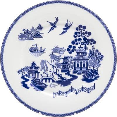 Blue Willow Scene All Over, Set Of 4 Dessert/Salad Plates 7.5-Inch | Wayfair North America