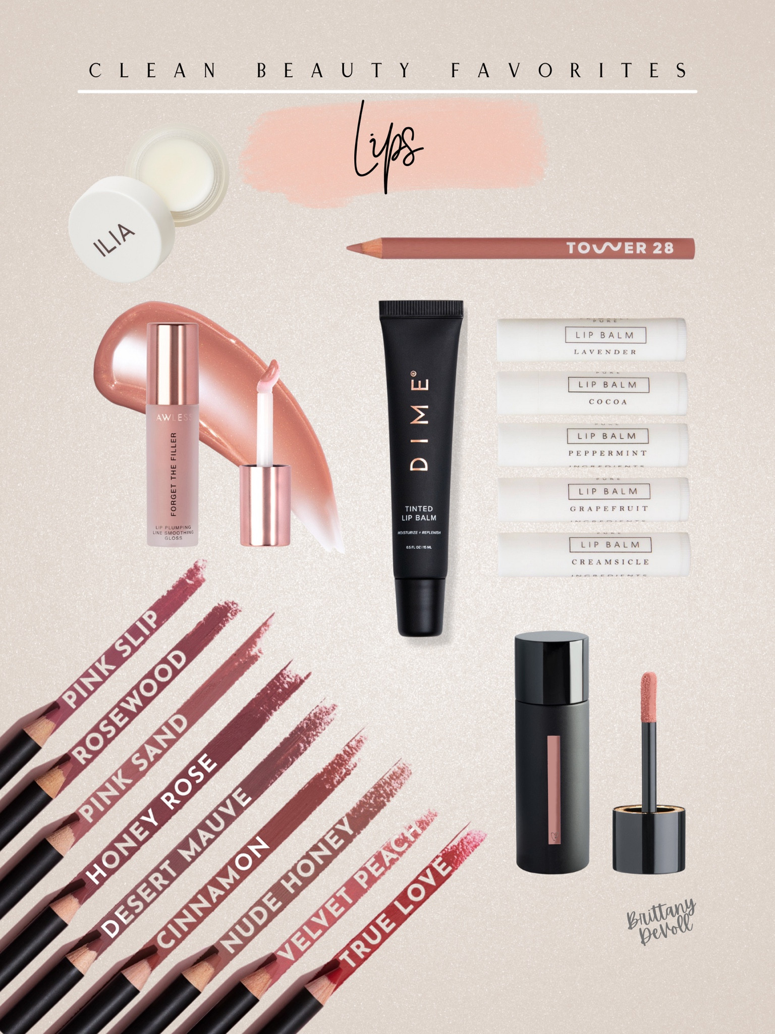 Clean beauty, clean lip gloss, clean lip mask, nontoxic chapstick, organic chapstick, dime beauty, primally pure, westman atelier

#LTKxSephora #LTKbeauty