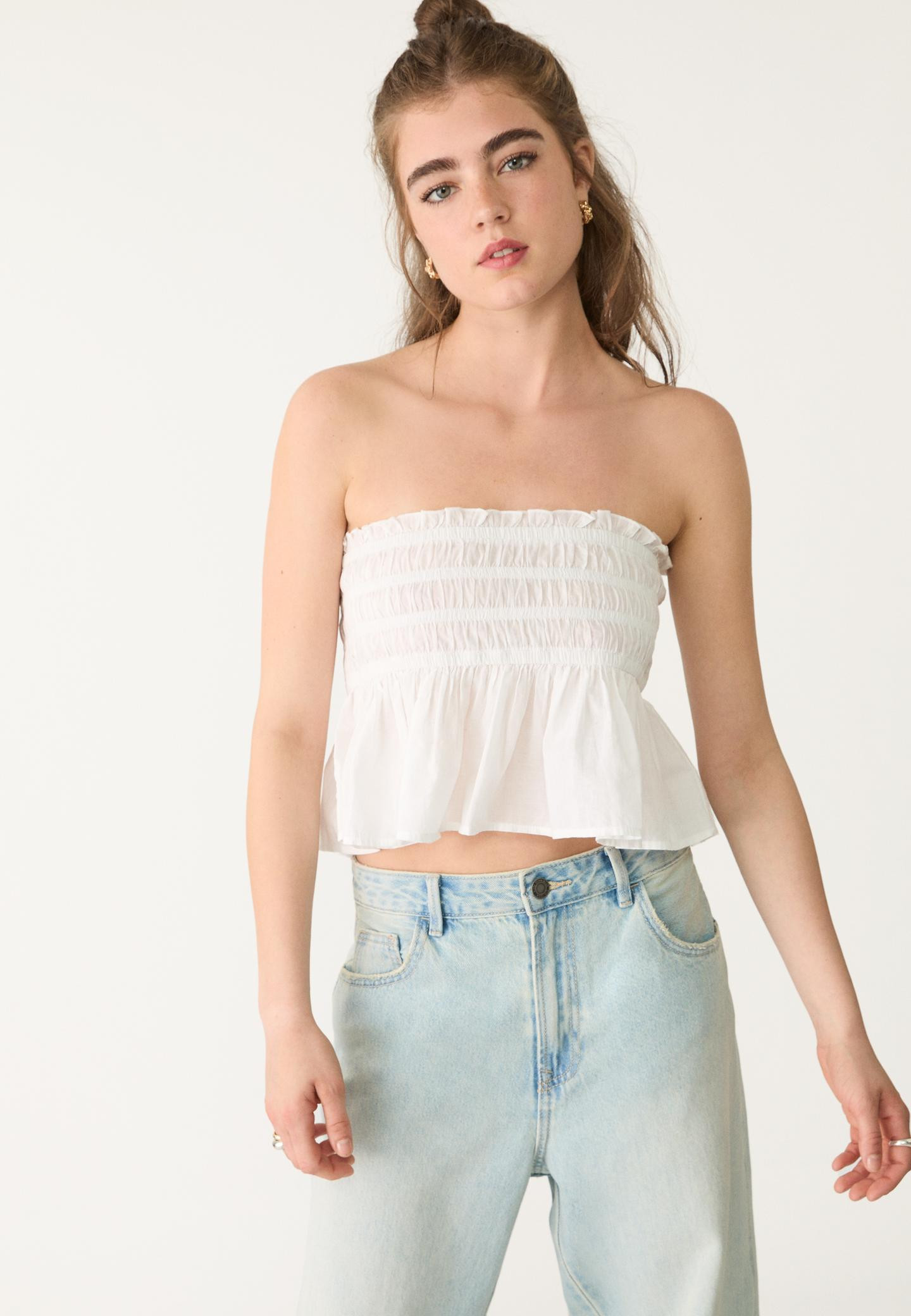 Fließendes Bandeau-Top | Stradivarius DE