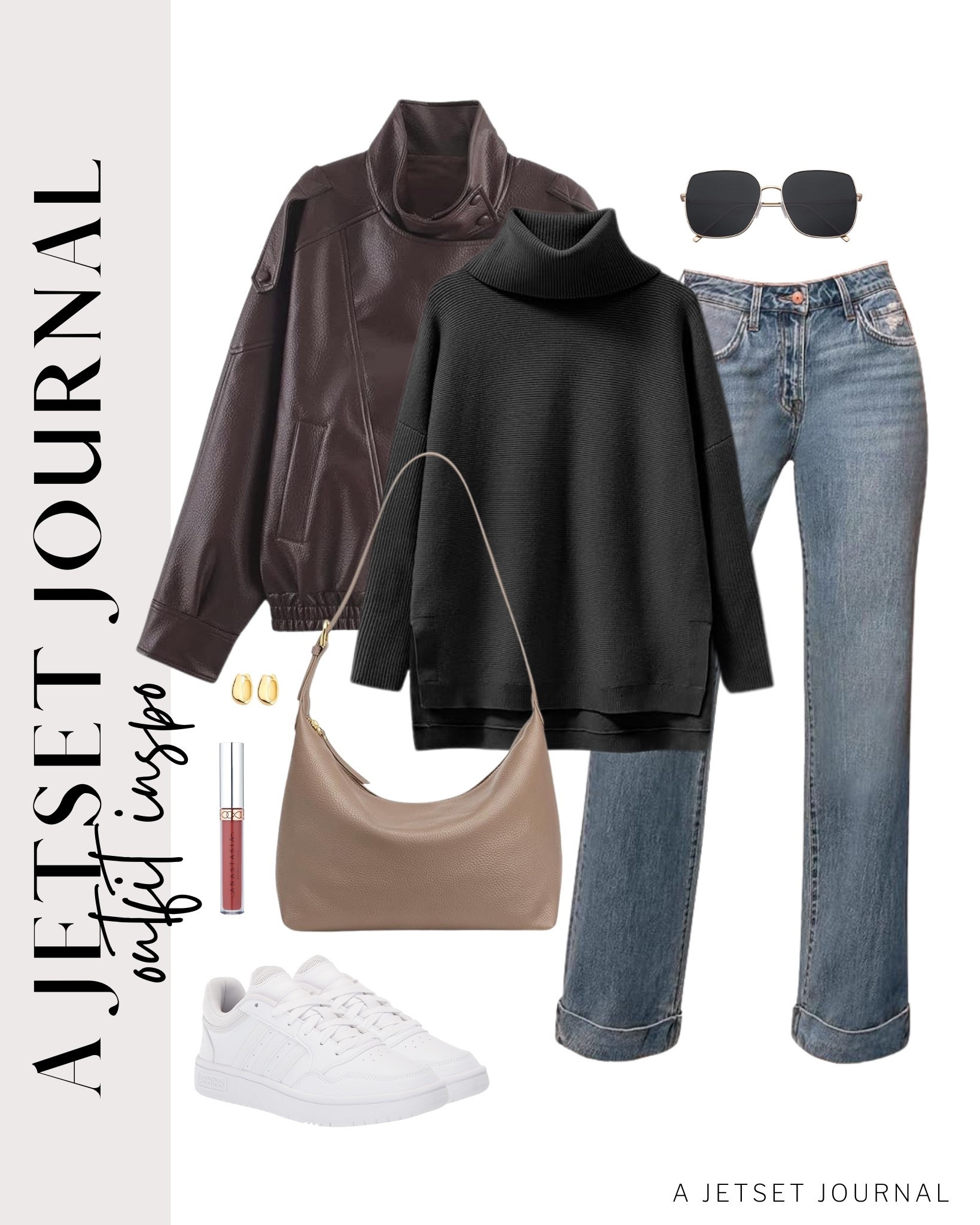 This new jacket from Amazon makes every outfit look put together!
faux leather jacket, square sunglasses, wide leg high waisted jeans,  trendy look, viral products, casual outfit idea, how to style, ways to style, amazon fashion, affordable style, shoe inspo, winter to spring outfit, winter to spring style, transitional style

#LTKSeasonal #LTKU #LTKBeauty