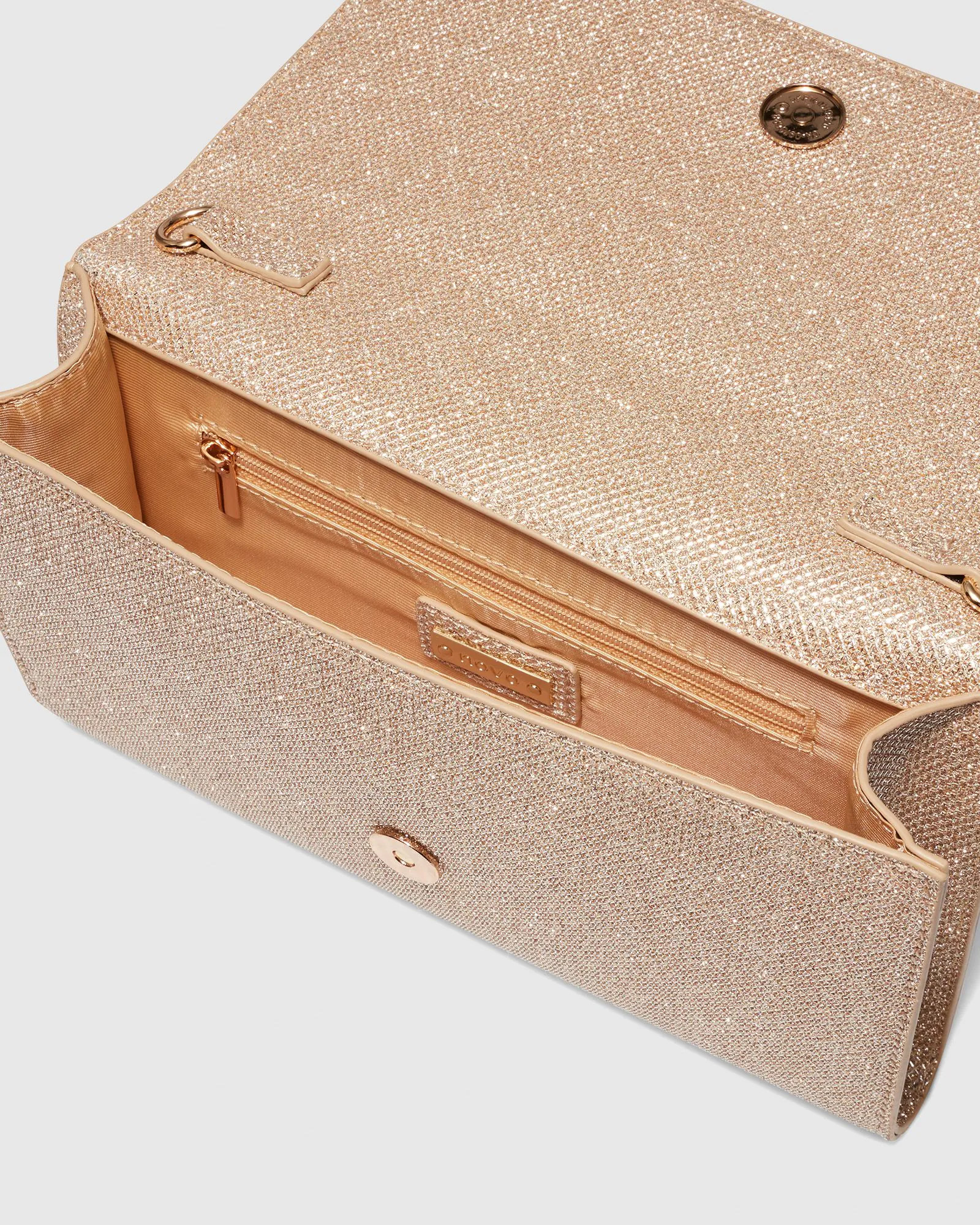 ARCADIA GOLD Clutch | Novo Shoes