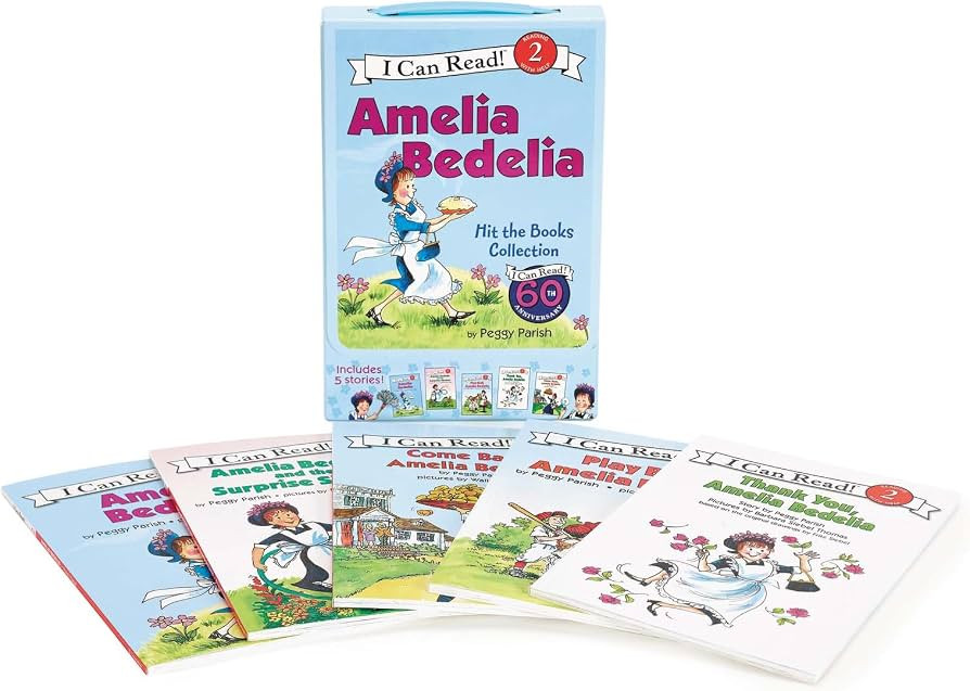 Amelia Bedelia 5-Book I Can Read Box Set #1: Amelia Bedelia Hit the Books (I Can Read Level 2) | Amazon (US)