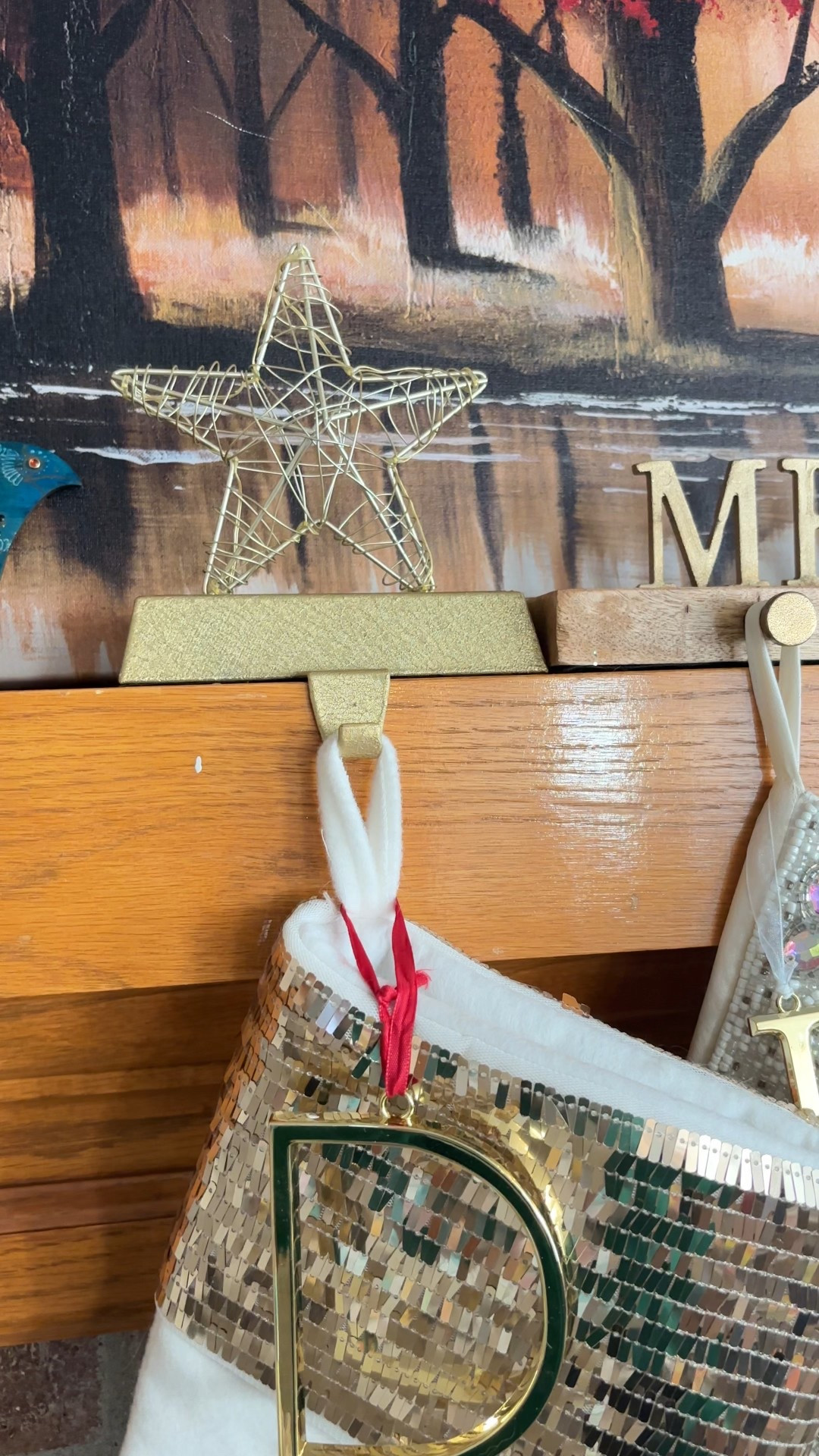 My exact stocking holder is back in stock at target. I’ve had this one for probably seven years at this point and it is sturdy and it’s held up and it looks so good. I’m always so thrilled to take it out every year.

#LTKHoliday #LTKSeasonal