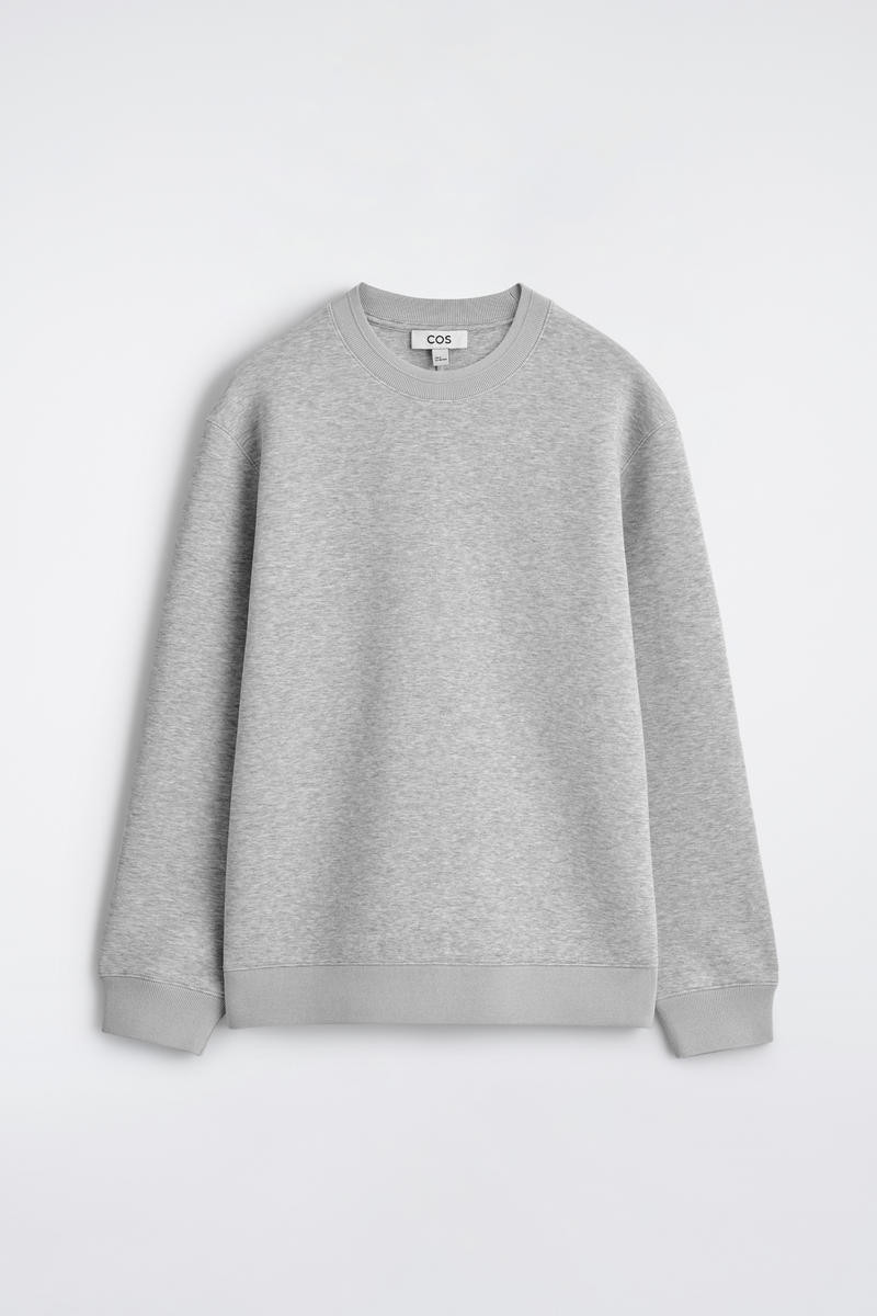 Relaxed Scuba Sweatshirt in Gray | COS (US)