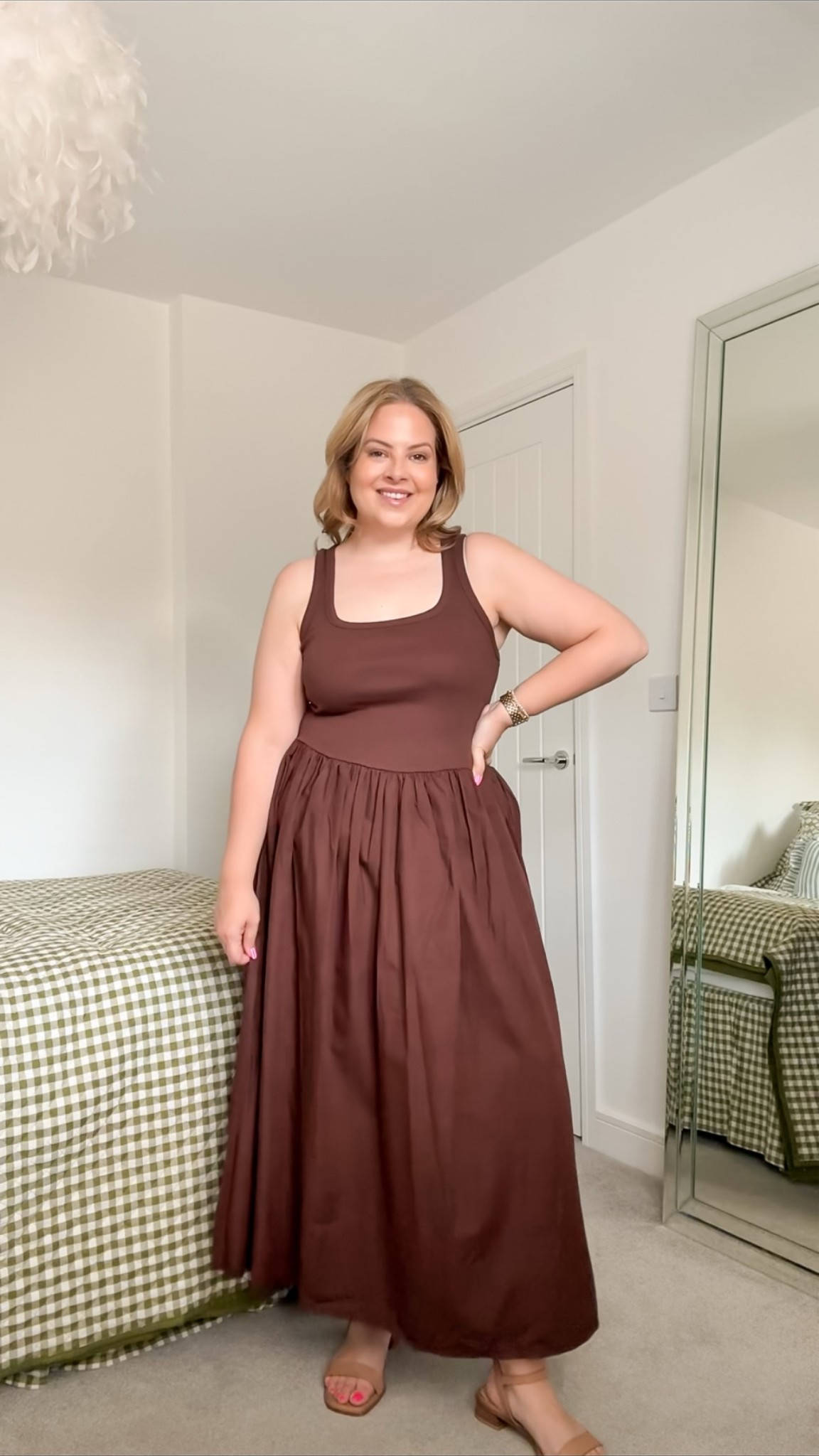 Summer outfit, midsize summer outfit, brown outfit, brown dress

#LTKsummer #LTKdresses #LTKmidsize