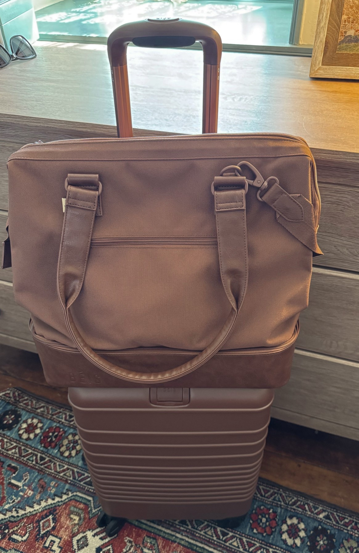 Final hours to shop the Beis warehouse sale! LOVE this set! 🤎🤎🤎

Travel essentials // beis carry-on roller // beis check-in roller // beis mini weekender in maple // vacation // getaway 

#LTKTravel #LTKHome #LTKSaleAlert