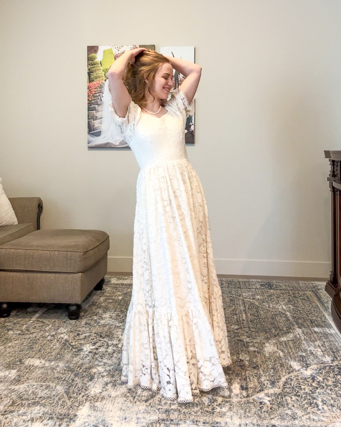 The dress I wore to a “tea” party recently! 

#LTKParties