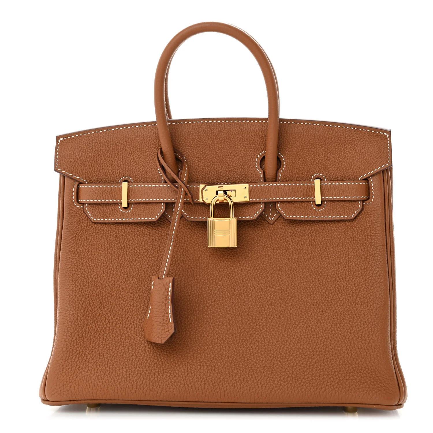 Hermes Togo Birkin 25 Gold | FASHIONPHILE (US)