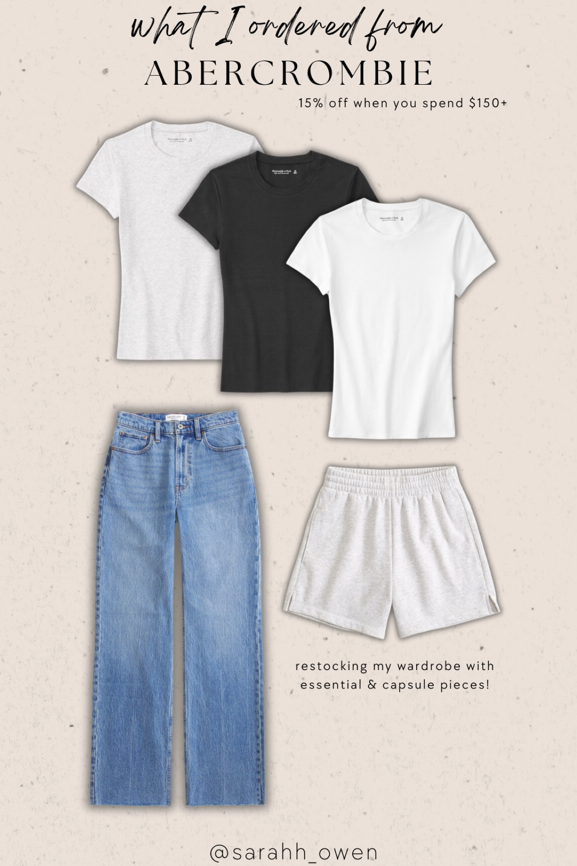 S in t-shirts, XS in shorts, 25 curve love regular in jeans 

#LTKStyleTip #LTKBacktoSchool #LTKSaleAlert