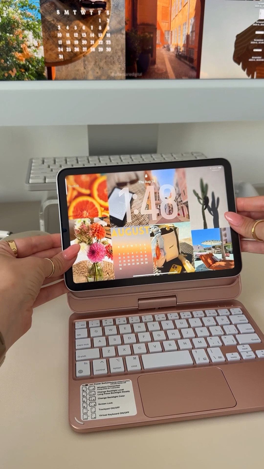 Turn your iPad mini into a mini MacBook! Sooo cute! 

#LTKStyleTip #LTKTravel #LTKHome