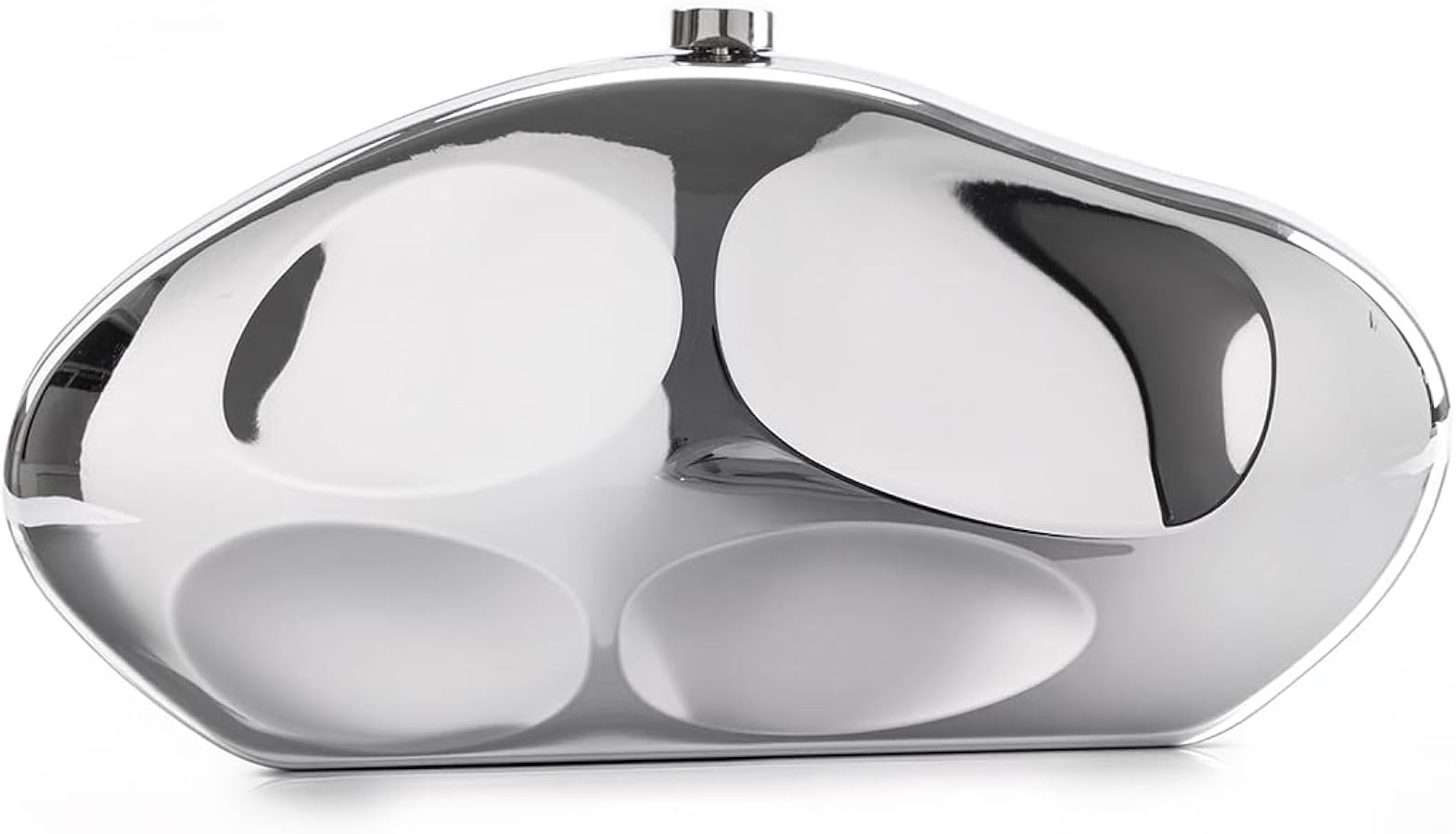 PHILOMENA Acrylic Clutch Purse Evening Bag for Women Irregular Shell Wedding Handbags with Detach... | Amazon (US)