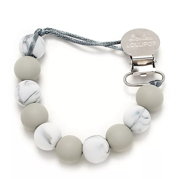 Loulou Lollipop® Pacifier Clip in Briar/Marble | buybuy BABY