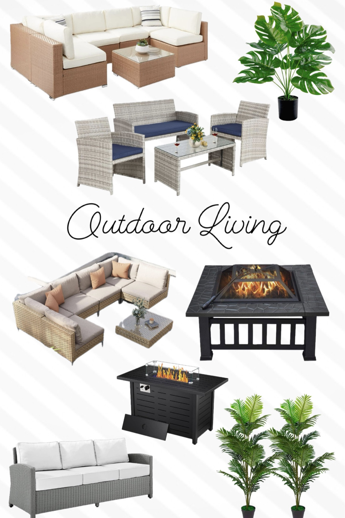 Outdoor living - Furniture - Fire Pits 

#LTKparties #LTKsalealert #LTKSeasonal