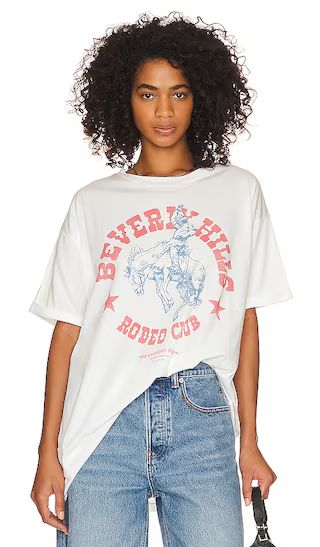 Beverly Hills Rodeo Club Oversized Tee in White | Revolve Clothing (Global)