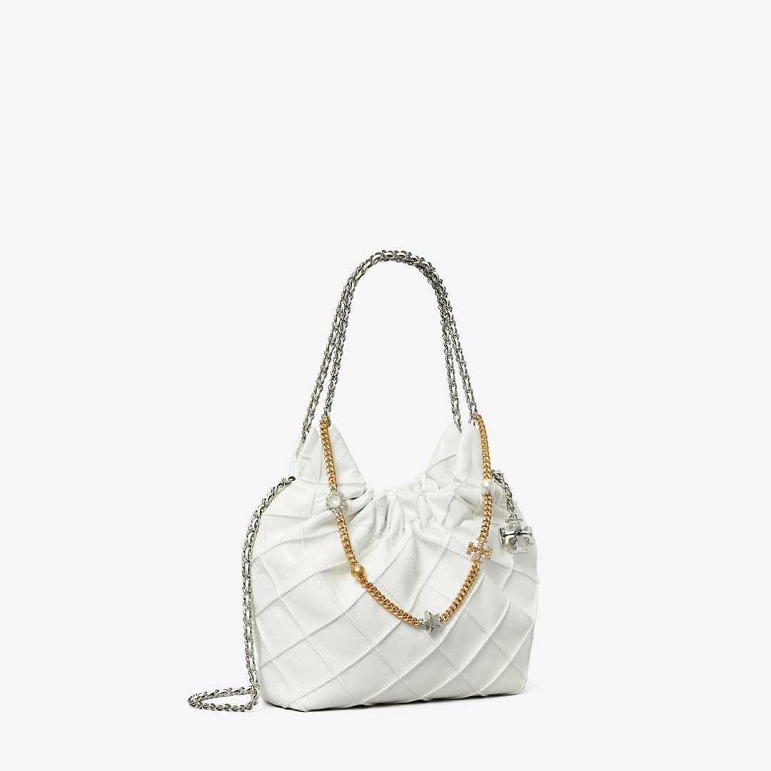 Tory Burch Mini Fleming Soft Distressed Drawstring Bag | Tory Burch (US)