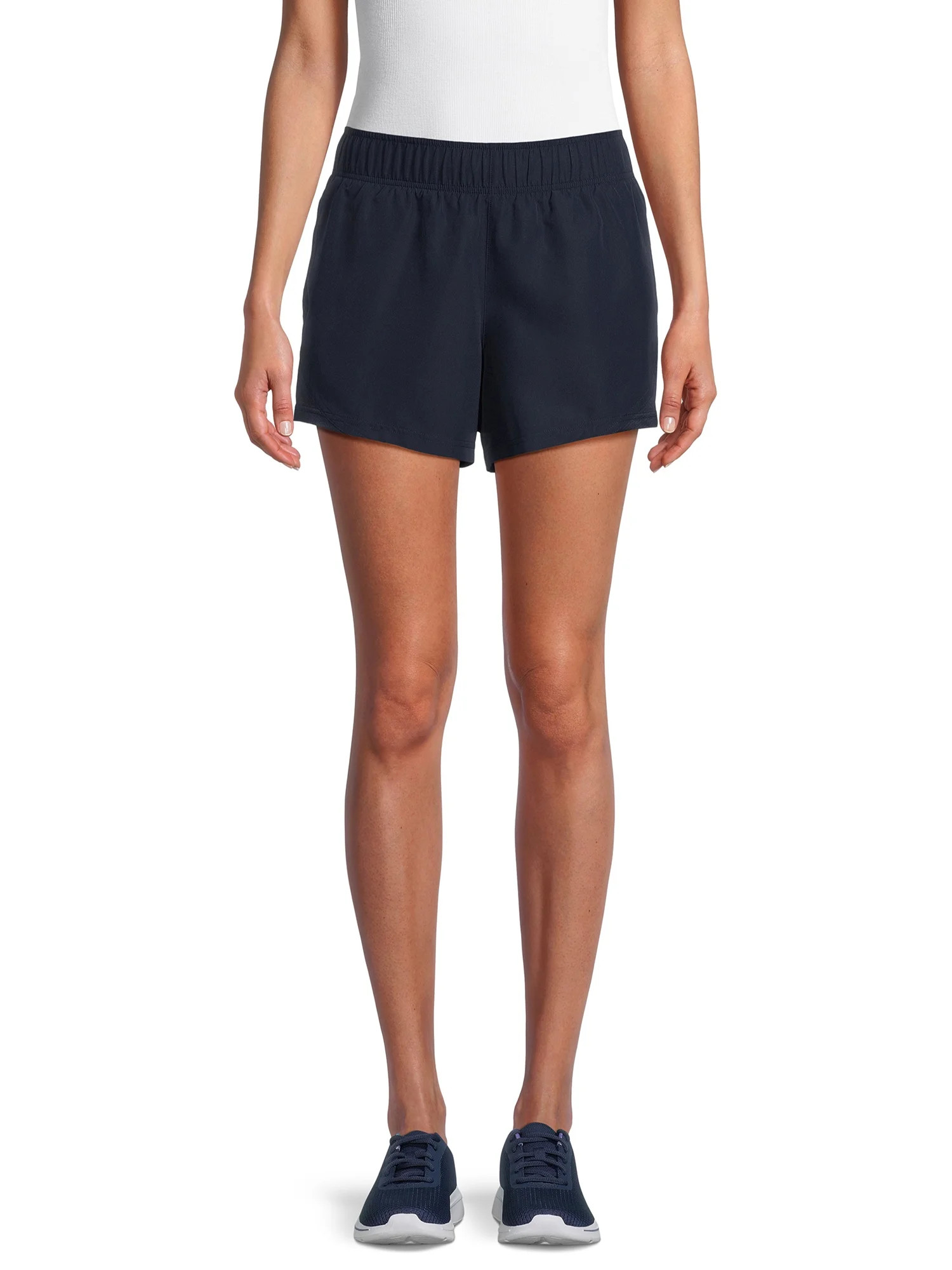 Athletic Works Women's and Women's Plus Core Running Shorts, Sizes XS-4X | Walmart (US)