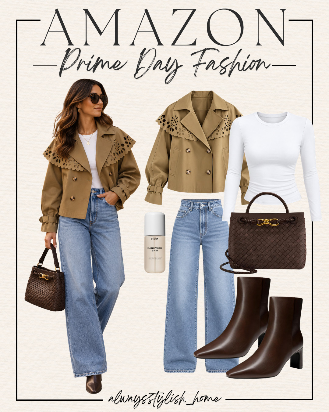 🛍️ Amazon Prime Day fashion deals are SO good! ✨ I rounded up some of the best Amazon fashion finds on sale, including fall wardrobe staples, cozy sweaters, everyday basics, denim, shoes, accessories, and trendy pieces that look way more expensive than they are.

These Prime Day style deals are perfect for refreshing your fall wardrobe on a budget — think elevated basics, neutral fall outfits, easy layering pieces, and affordable styles you’ll actually wear all season. 🤎🍂

Shop these Amazon Prime Day fashion deals before prices go back up!

#AmazonPrimeDay #PrimeDayDeals #AmazonFashion #AmazonFashionFinds #AmazonStyle #AmazonDeals  

 #LTKgrwm #LTKootd #LTKSeasonal