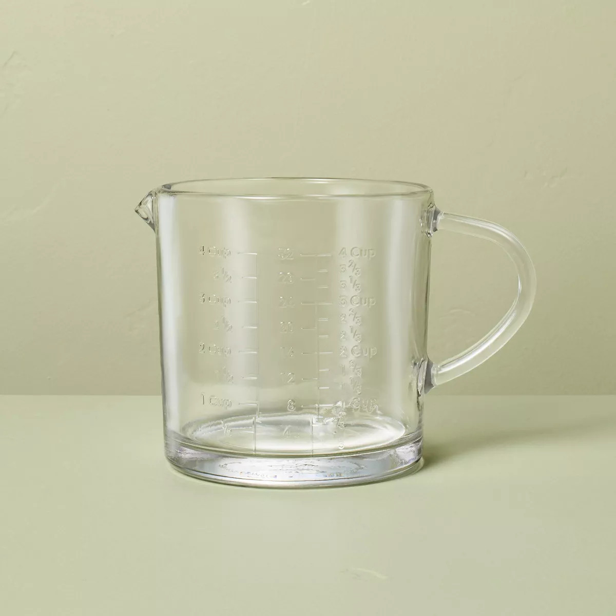 4 Cup Tempered Soda Lime Glass Measuring Cup - Hearth & Hand™ with Magnolia | Target