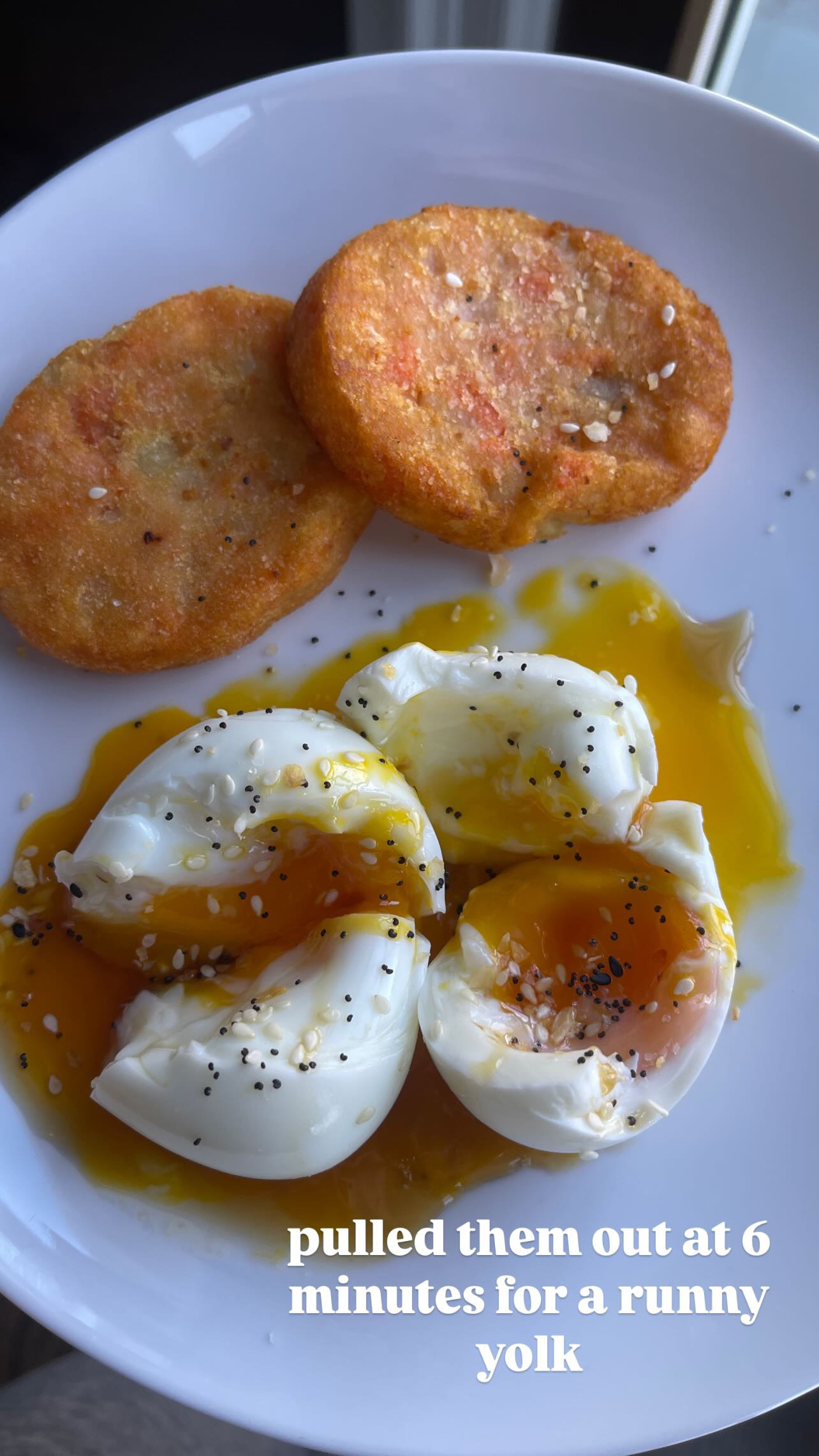 The perfect soft boiled egg. Topped with hot honey! 

 #LTKHome