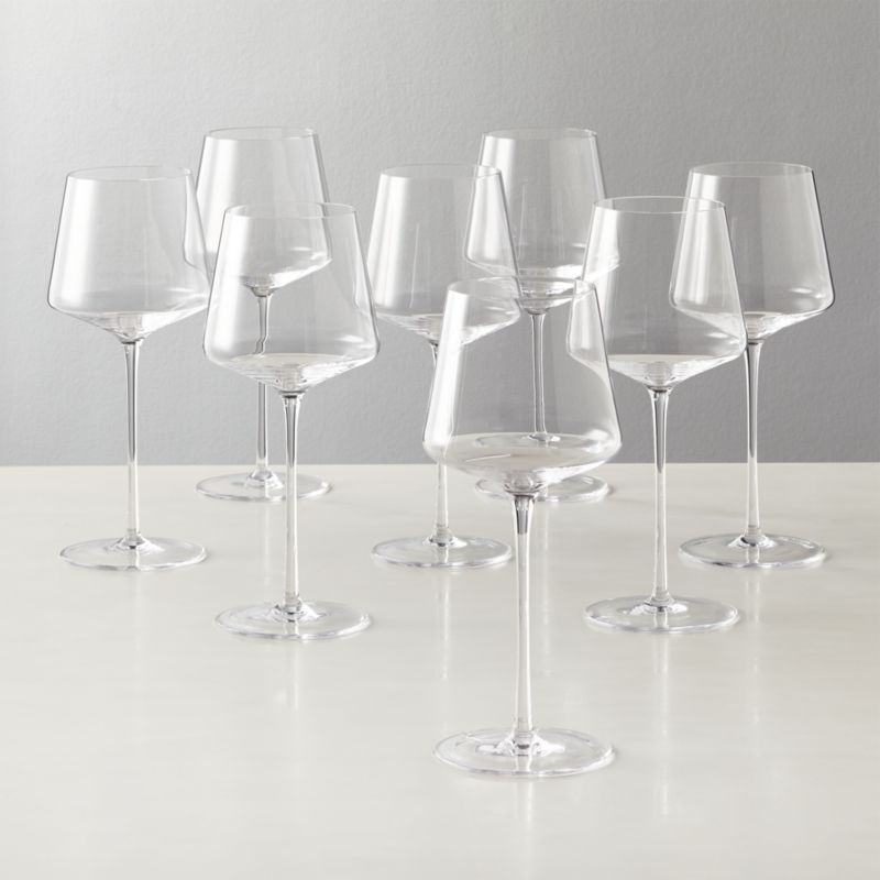 Muse Red Wine Glasses Set of 8 + Reviews | CB2 | CB2