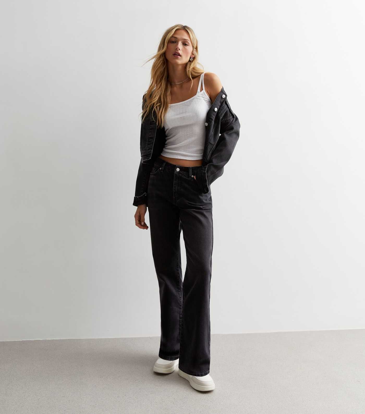 Black Baggy Fit Dad Jeans | New Look | New Look (UK)