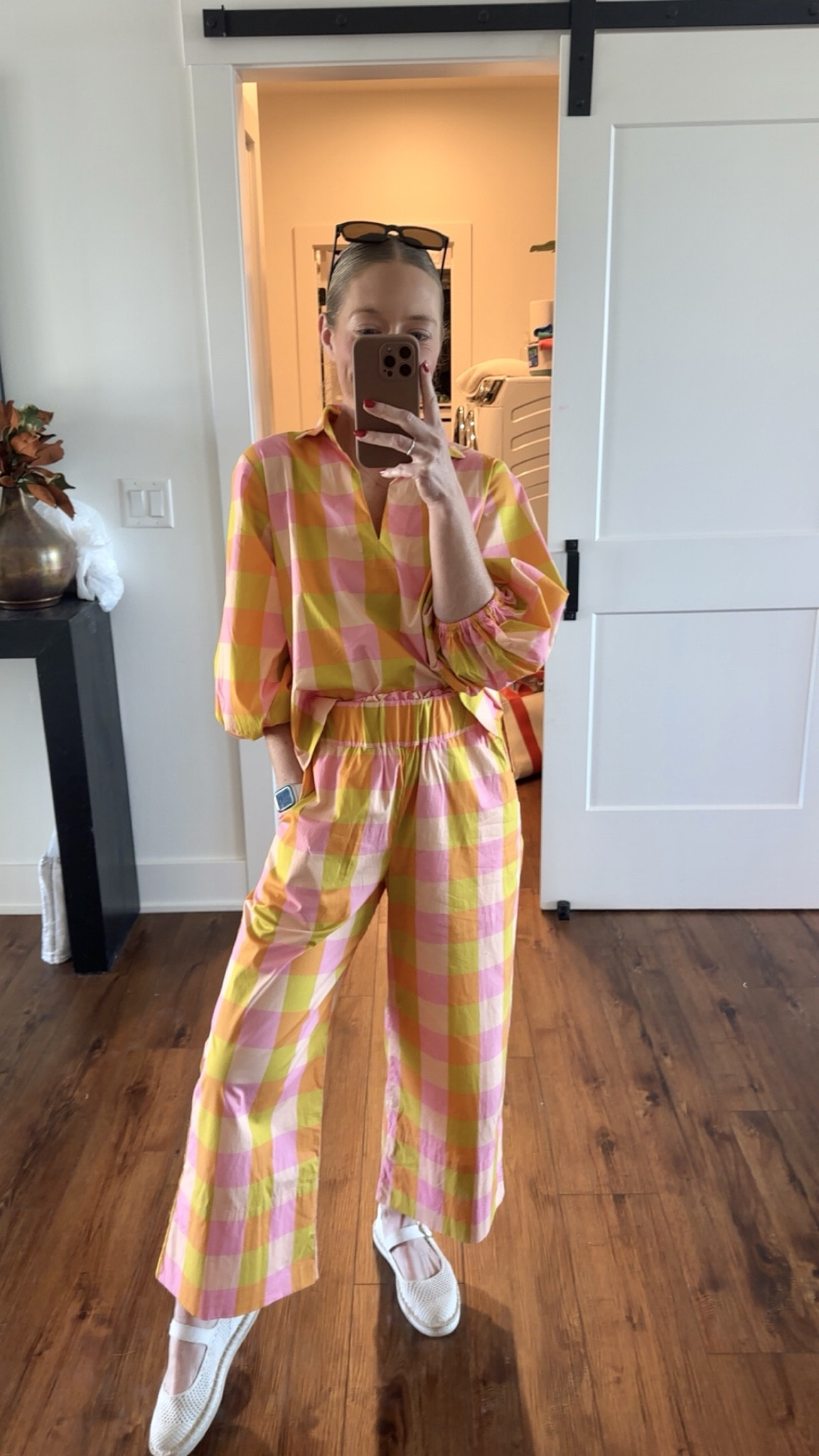 Living in these matching sets all summer - I now own SEVEN. My hack is to buy the matching shorts to the pant set so I can wear during hot weather as well! Love all the prints and color options - they do run big and are quite roomy  Size down! 

#LTKSeasonal #LTKootd #LTKmomlife