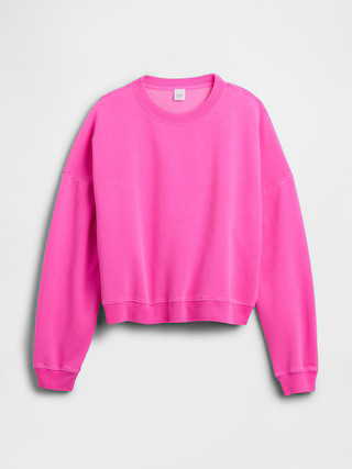 Relaxed Wedge Crewneck Sweatshirt | Gap Factory