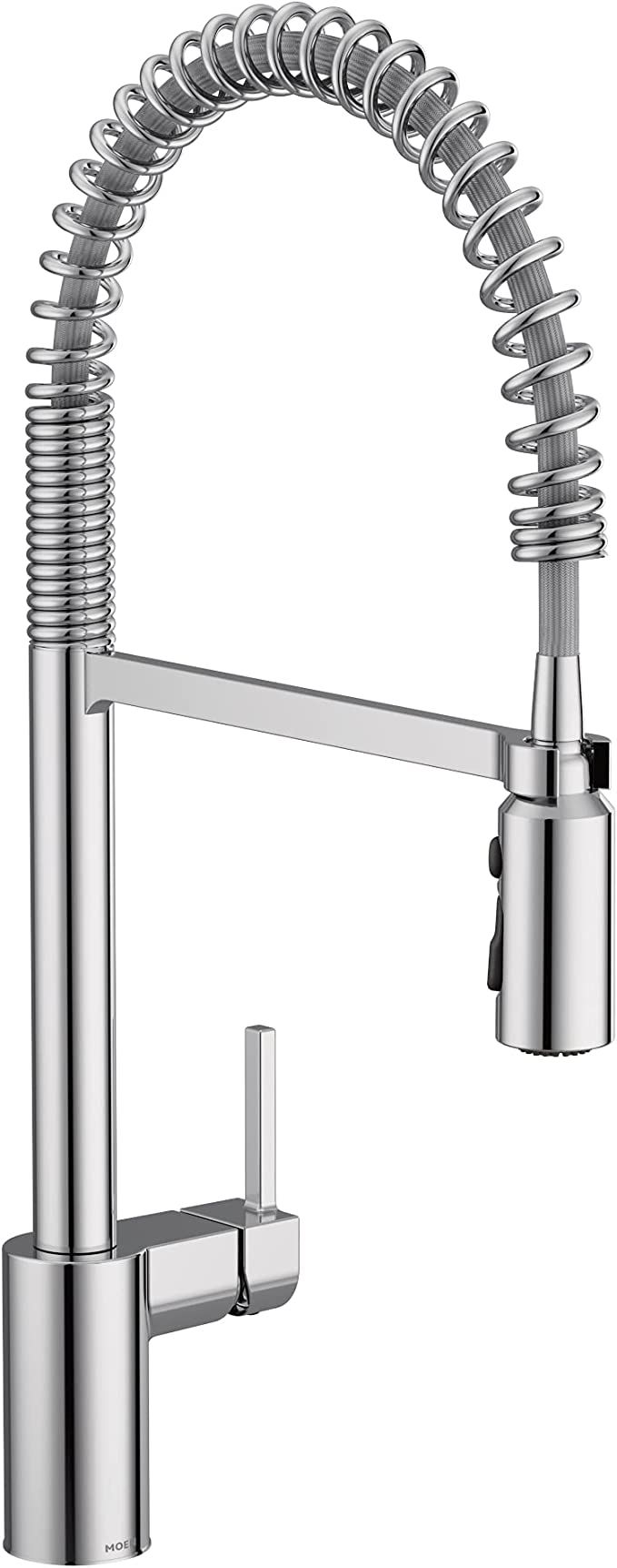 Moen 5923 Align One-Handle Pre-Rinse Spring Pulldown Kitchen Faucet with Power Boost, Chrome | Amazon (US)