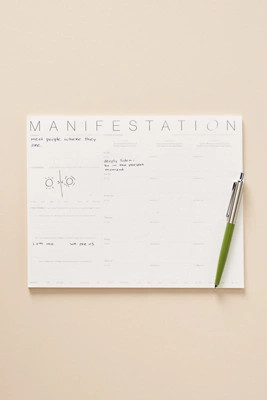 Wilde House Paper Manifestation Pad | Anthropologie (US)