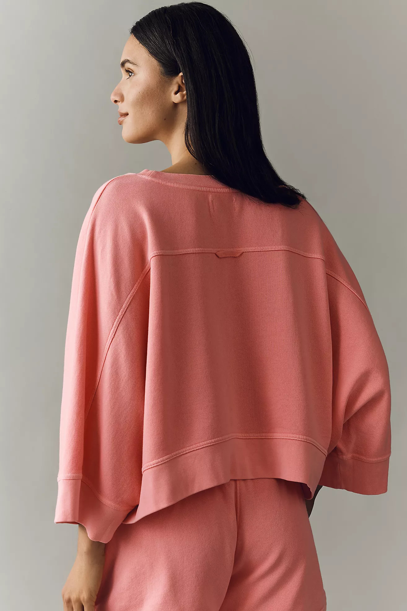 Daily Practice 100% Cotton Curved Oversized Top | Anthropologie (US)