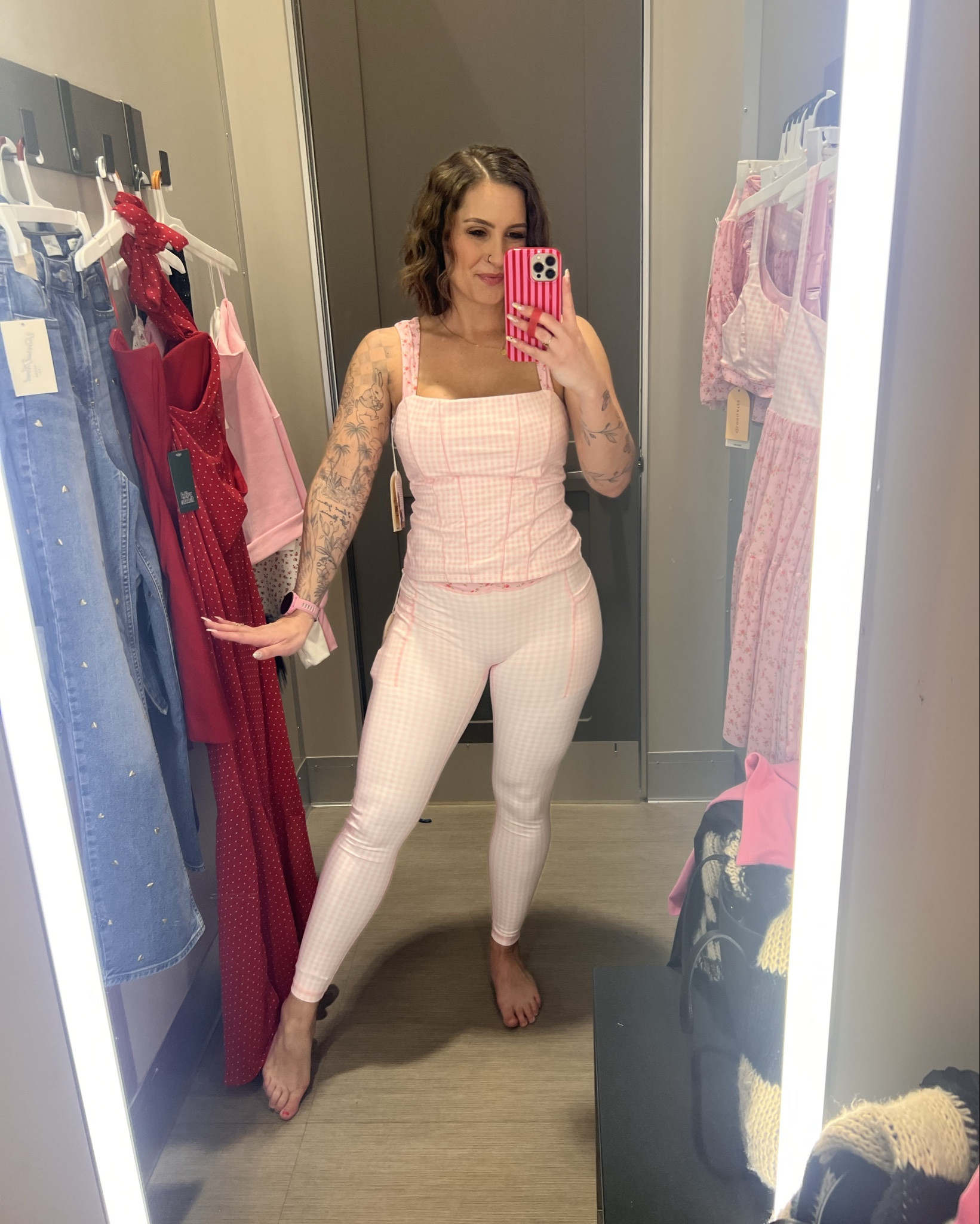 Loveeeee the back of this top. Removable pads. Wearing a medium in both  

#LTKFindsUnder50 #LTKActive #LTKfitnessgoals