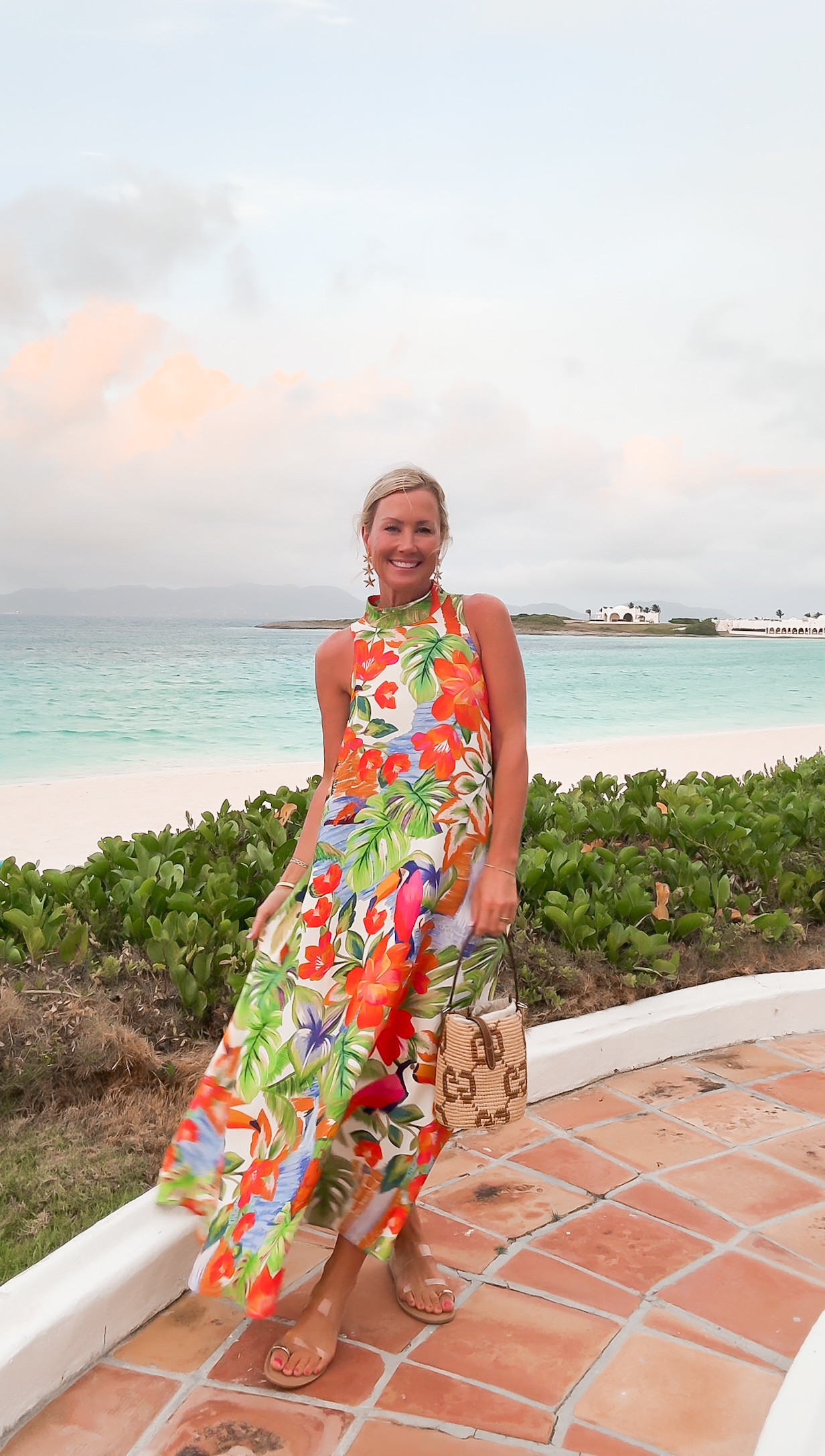 Vacation in a dress! Gorgeous silk satin with flowy shape & pockets. 

I’m in a petite for shorter length  

#LTKOver40 #LTKTravel