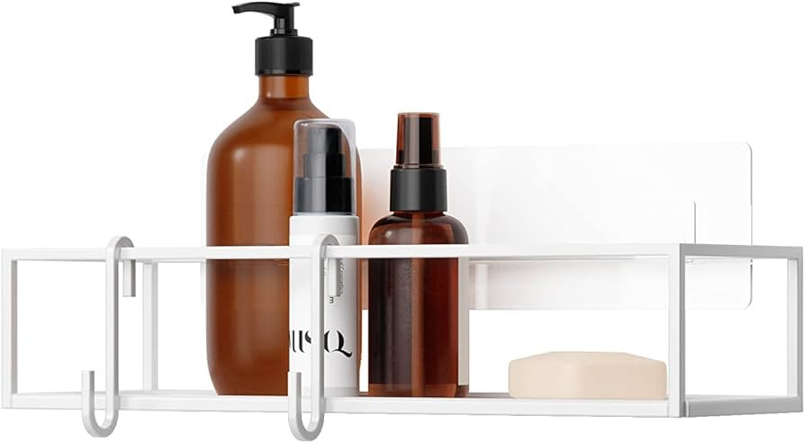 Umbra Cubiko Shower Bin Caddy Set, White | Amazon (US)