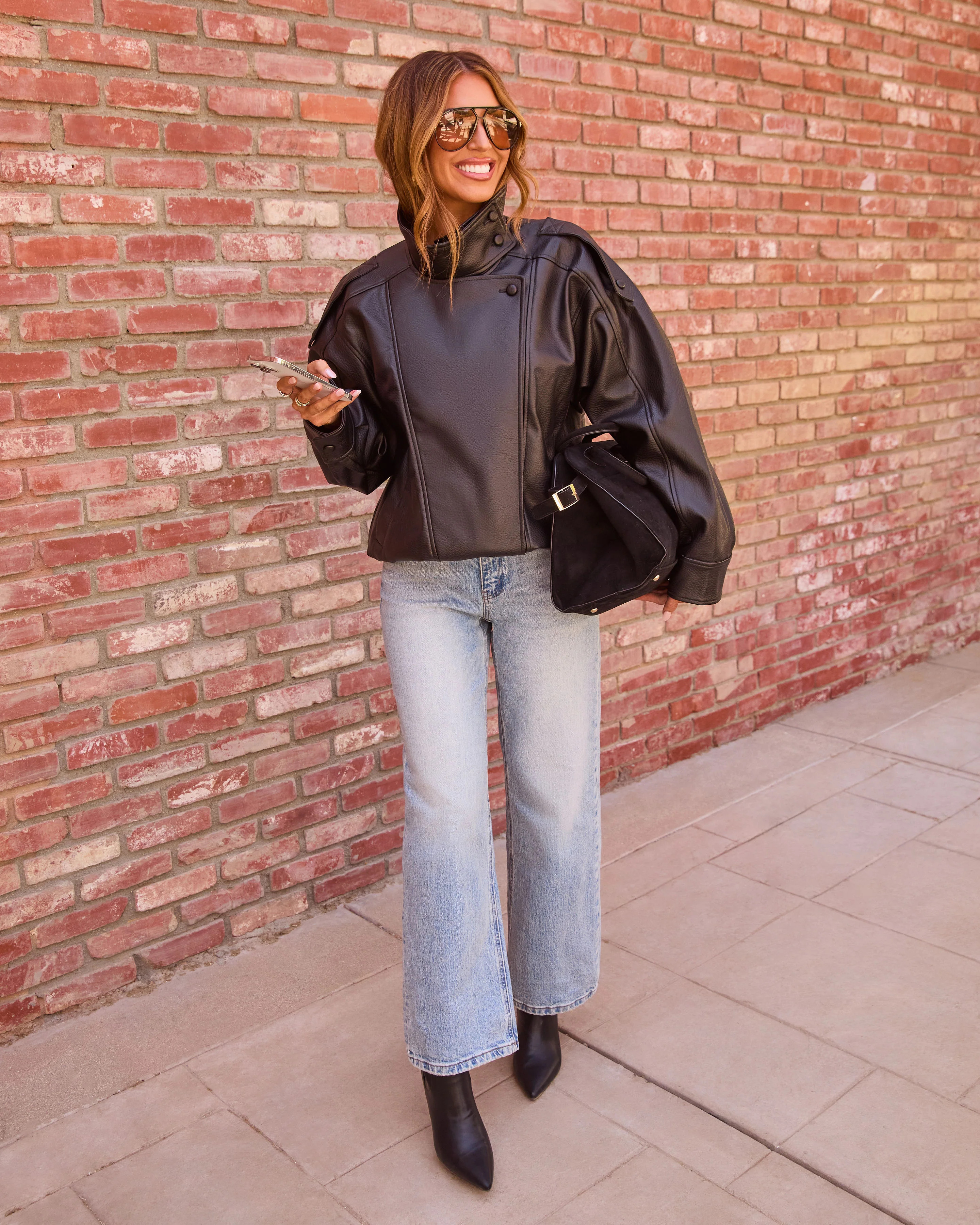 Elmah Stretch High Rise Wide Leg Jeans | VICI