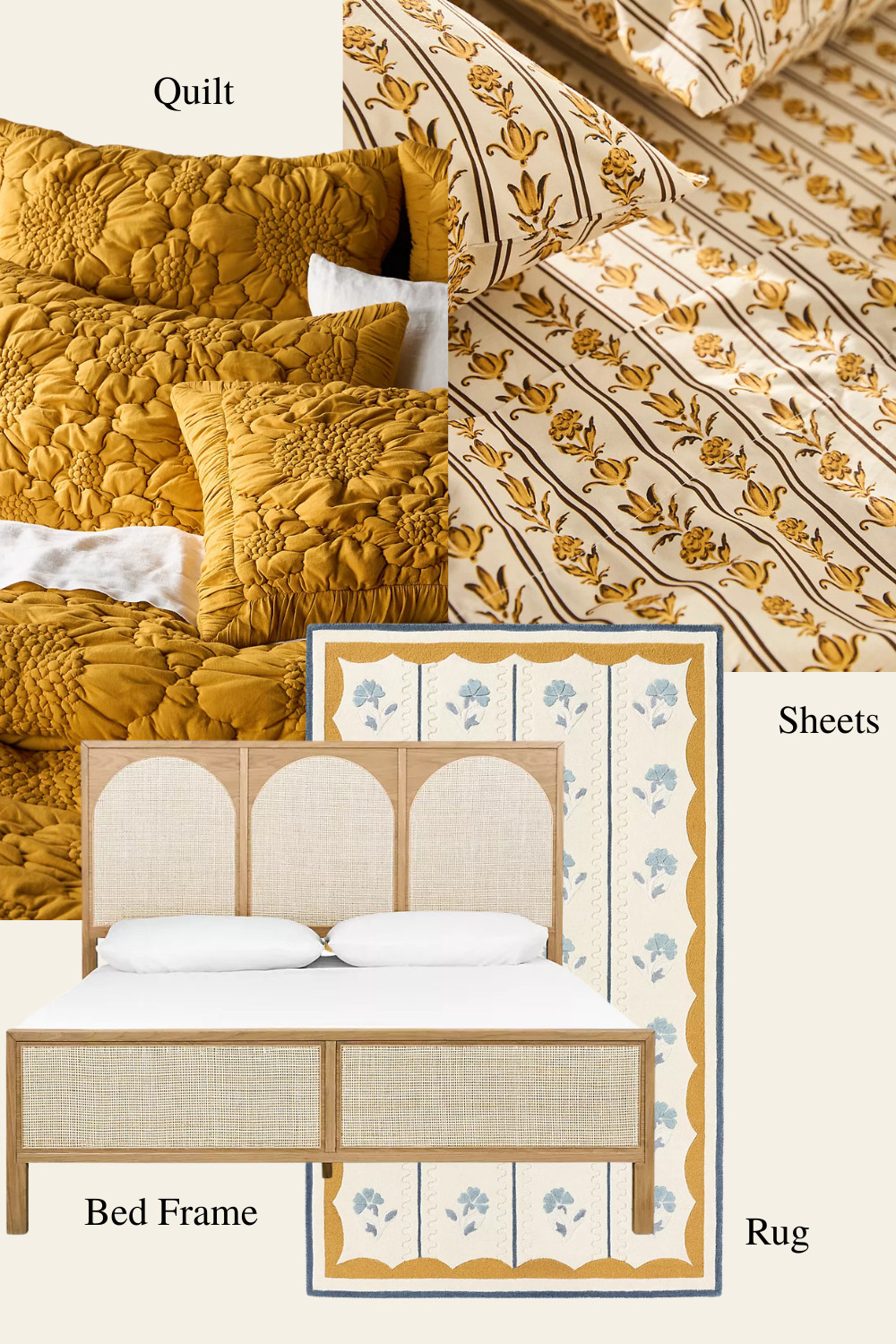 Bright, cheerful, and cozy 🌼
This floral yellow bedding and matching rug from Anthropologie instantly warms up the room with playful, sunny vibes. Perfect for layering texture and color for a happy, stylish bedroom.

floral yellow bedding, Anthropologie bedding, yellow floral duvet, floral yellow rug, matching bedroom set, boho chic bedroom, cheerful bedroom decor, cozy bedroom inspiration, sunlit bedroom ideas, bright bedroom aesthetic, floral print duvet, Anthropologie home decor, bohemian bedroom style, bedroom color inspiration, warm cozy bedroom, layered bedroom decor, yellow bedroom inspiration 

 #LTKHome