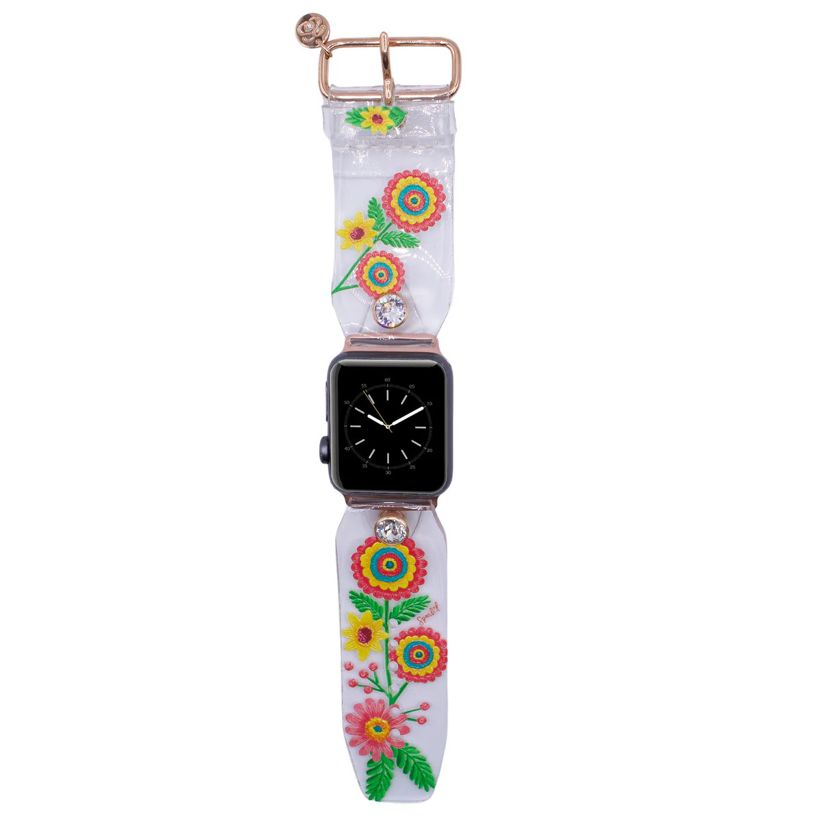 Limited Edition - "Flores" Waterproof Sivella Watchband | Sparkl