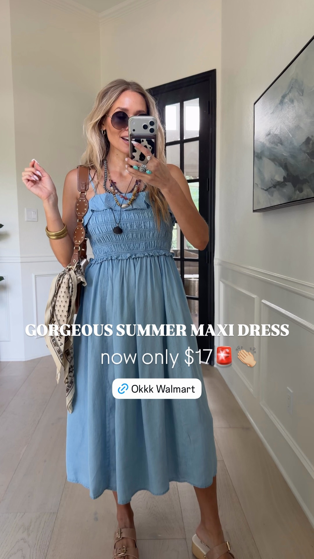 ✨SCROLL TO SHOP✨

GORGEOUS SUMMER DRESS now only $17.00 looks like J. Crew 🤍

I am wearing my tts (small) 

5’5” // 120 lbs

#LTKootd #LTKgrwm #LTKdayinmylife