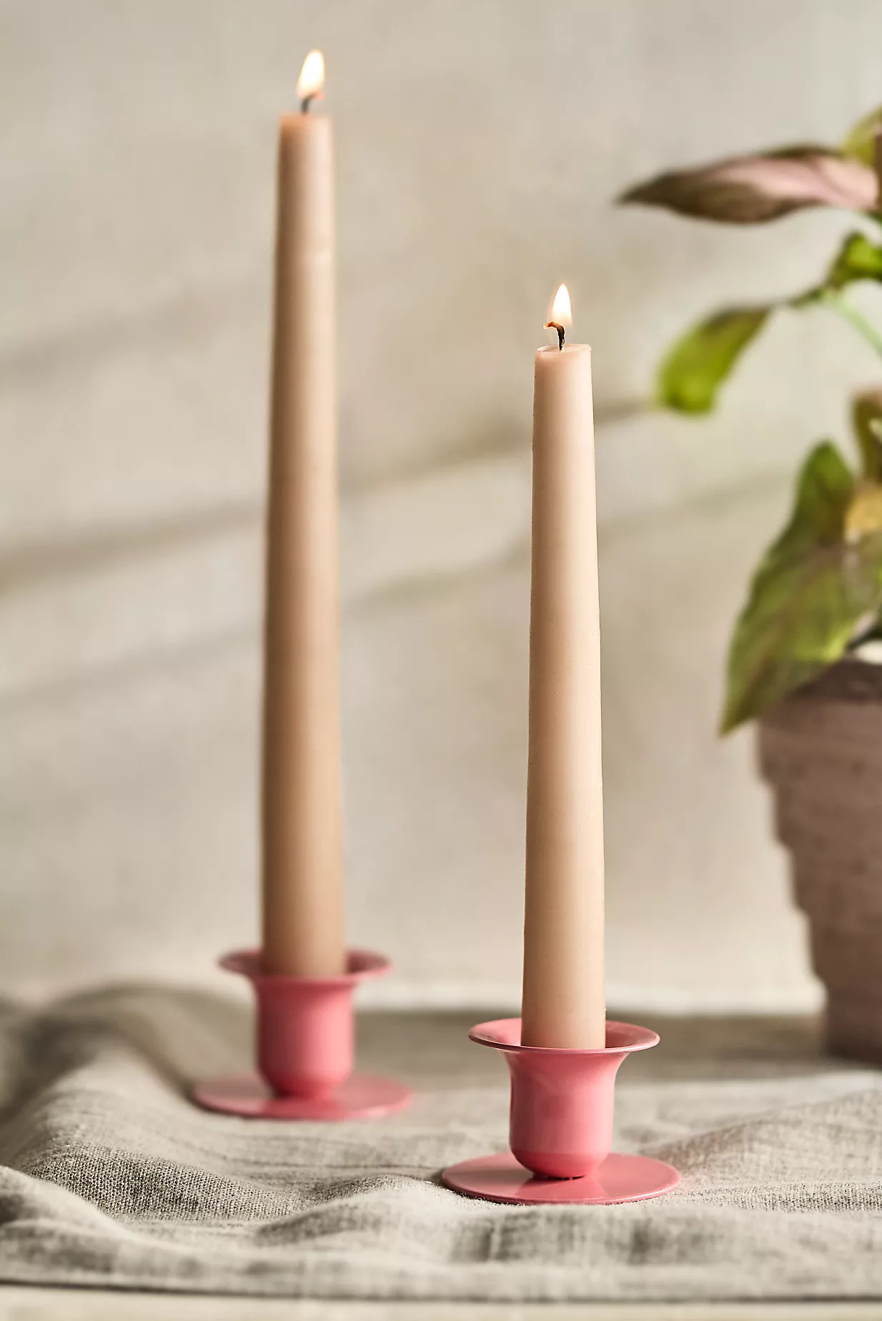 Kunst Bell Taper Holders, Set of 2 | Anthropologie (US)