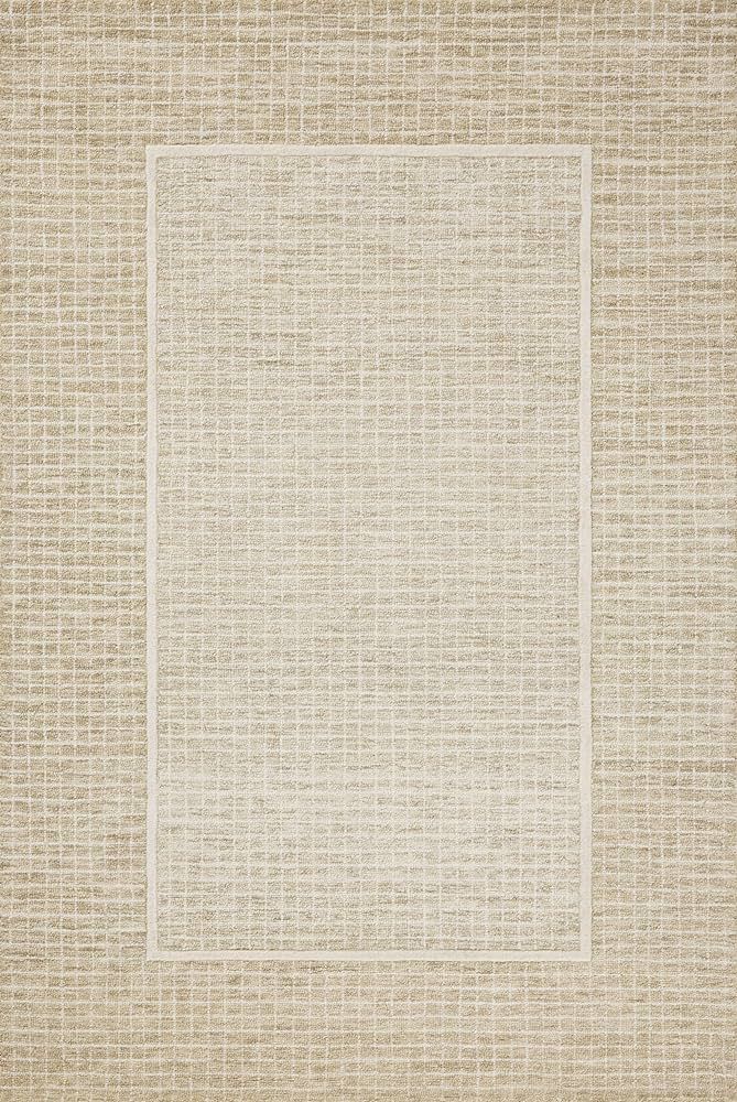 Loloi Chris Loves Julia Briggs Collection BRG-01 Wheat/Ivory 2'-0" x 5'-0" Accent Rug | Amazon (US)