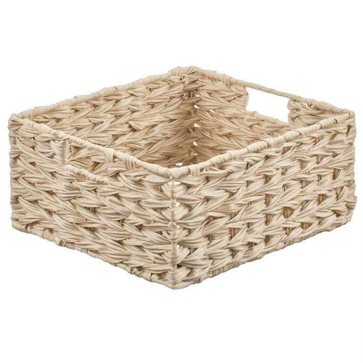 mDesign Woven Ombre Pantry Bin Basket | Target