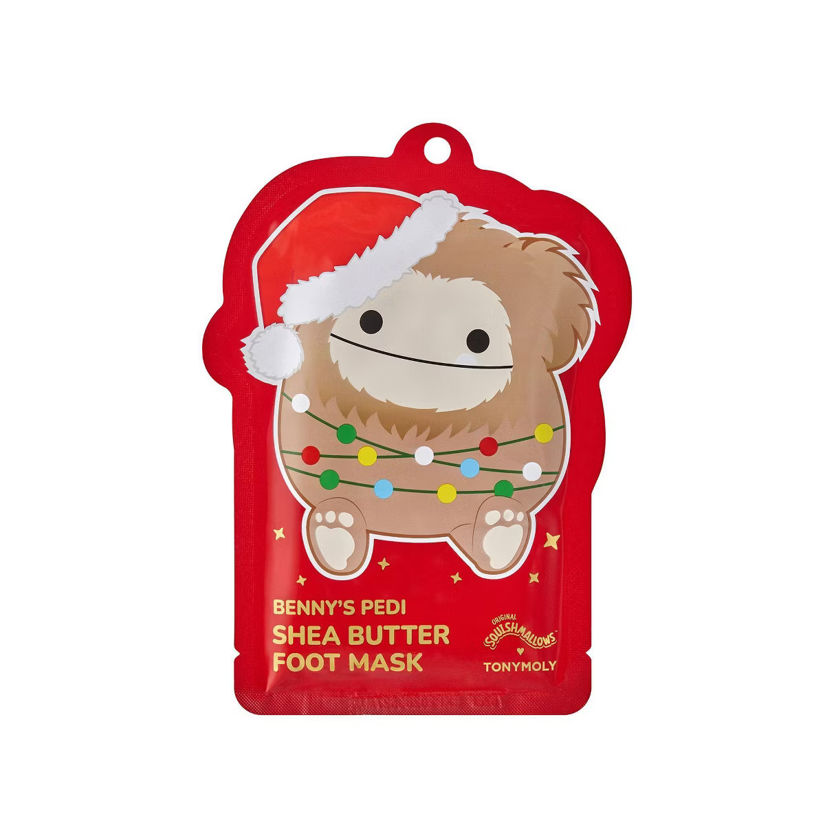TONYMOLY Pedi Foot Mask - Squishmallows Benny - Holiday Edition | Target