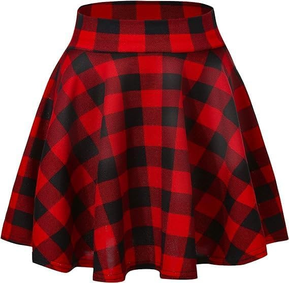 Women's Summer High Waisted Skirts Tummy Control Pleated Athletic Skirts Mini Dress | Amazon (US)