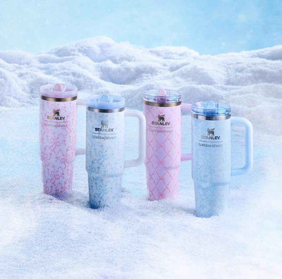New LoveShackFancy Holiday Stanley collection!

Stanley water bottle, pink water bottle, blue water bottle, coquette Christmas, grandmillennial, Christmas gift ideas, girly gift ideas

#LTKGiftGuide #LTKHoliday #LTKFindsUnder100