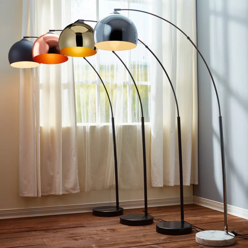 Perlis 66.93" Arched Floor Lamp | Wayfair North America