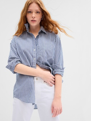 Poplin Big Shirt | Gap Factory