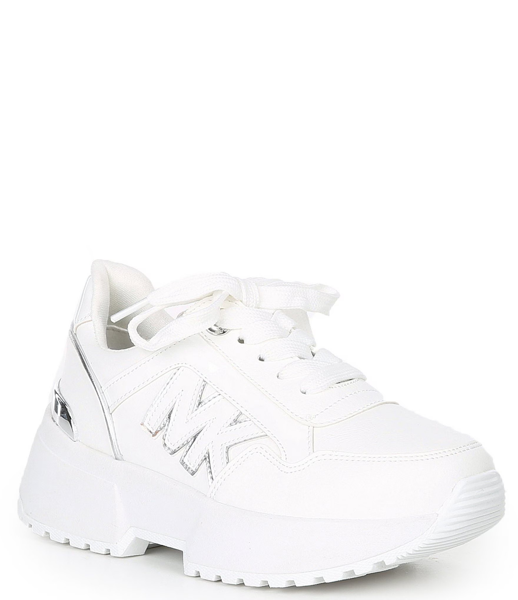 MICHAEL Michael Kors Girls' Maddy MK Logo Chunky Sneakers (Toddler) | Dillard's